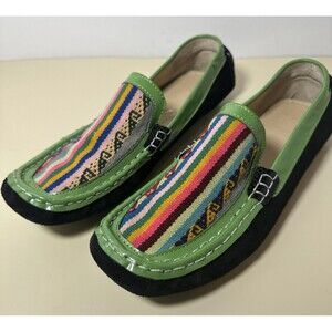 Aida Stenholm Handmade Driving Loafers Tessa R. Size 8.5 Art to Wear